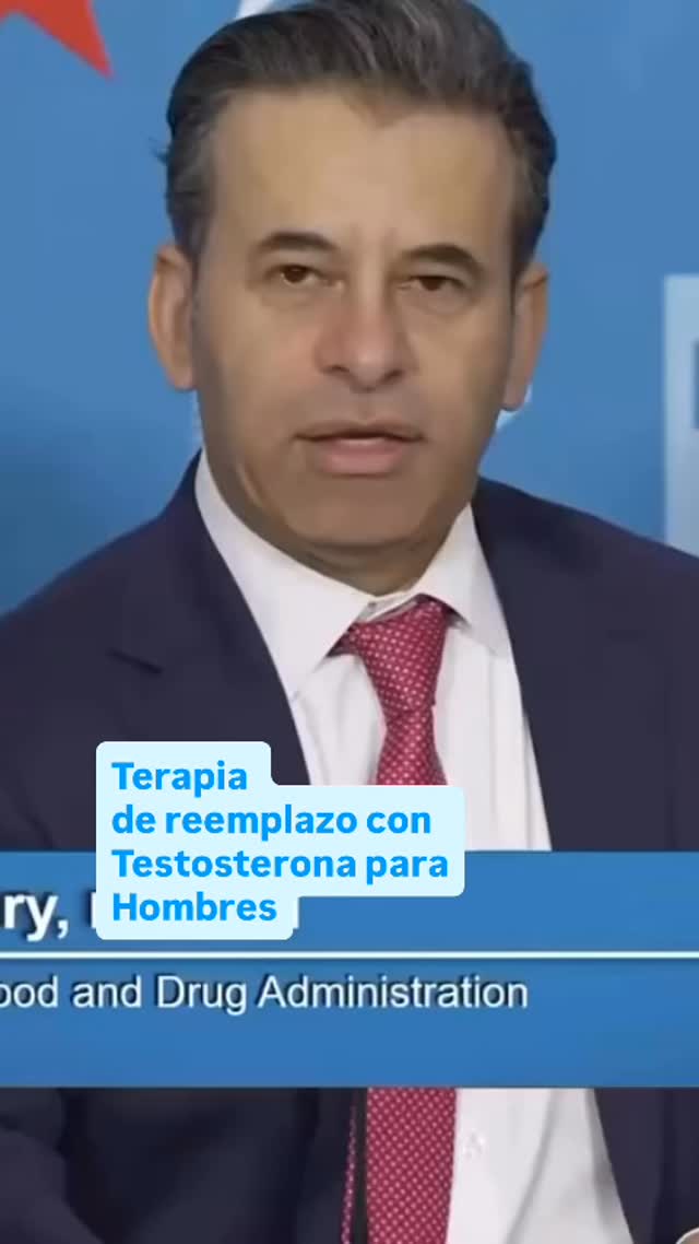 Los hombres también pueden presentar una caída en sus niveles de #testosterona con efectos en su #salud general