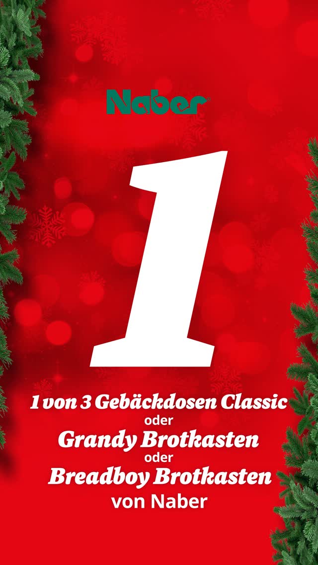Heute wird’s knusprig: Wir verlosen gleich 5 Highlights von Naber – 1x Grandy Brotkasten, 1x Breadboy Brotkasten und 3x die Gebäckdose Classic! 🥳 Deine Backwaren verdienen ein Zuhause mit Stil. Perfekt für Brotliebhaber und Naschkatzen. Gleich mitmachen und eines der fünf Highlights abstauben! 🍀
👉 So machst du mit:
1. Like diesen Beitrag ❤️
2. Folge unserem Account 👥
3. Kommentiere, welches Highlight du dir am liebsten nach Hause holen würdest 🥳
Und das Beste: Mit deiner Teilnahme landest du automatisch im Lostopf für unseren Hauptgewinn am 24. Dezember – eine Küche im Wert von 10.000 € von Burger Küchen! 🎄✨
#musterhausküchen #gewinnspiel #advent #wirsindküche #küchen #kitchen #inspiration #küchenprofis #küchenplanung #naber
Veranstalter des Gewinnspiels ist die musterhaus küchen GmbH. Dieses Gewinnspiel steht in keiner Verbindung zu Instagram oder Facebook und wird in keiner Weise von diesen Plattformen gesponsert, unterstützt oder organisiert. Es begründet keinerlei Rechtsansprüche gegenüber Instagram oder Facebook. Für die Teilnahme musst du mindestens 18 Jahre alt sein und einen Wohnsitz in Deutschland haben, ausgeschlossen sind Mitarbeiter des Gewinnspielveranstalters und deren direkte Angehörige.
Die Teilnahme ist nur in dem Gewinnspielzeitraum möglich. Die Teilnahmefrist endet am 01.12.2025 um 23.59 Uhr. Die Teilnahmefrist für den Hauptgewinn endet am 31.12.2025 um 23.59 Uhr. Die Ziehung der Gewinner erfolgt rein zufällig. Die Gewinner werden per „Direct Message“ informiert. Der Rechtsweg ist ausgeschlossen, eine Barauszahlung ist nicht möglich. Vollständige Teilnahmebedingungen findest du unter https://www.musterhauskuechen.de/adventskalender