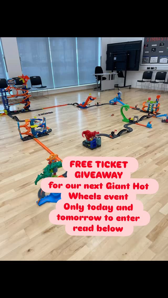 FREE TICKET GIVEAWAY 🎫
GIANT HOT WHEELS TRACK EVENT! 🚗🔥
Happening Saturday 6th December 🗓️
And guess what… we’re giving away FREE tickets! 🎟️✨
👀 One winner for EACH session!
🏆 Winners announced Sunday 30th November at 7pm
🎁 2 Lucky Winners Will Receive:
• 2 children’s tickets (includes 2 adults) 👨👩👧👦
• Event Date: Saturday 6th December
• Session Slots:
• ⏰ 10:00–11:00am
• ⏰ 11:15–12:15pm
⚠️ REMEMBER:
If YOU are tagged and want to enter, you must tag someone else to qualify! 🔁👥
🔥 HOW TO ENTER:
1️⃣ Follow @haplaydate on Instagram or Facebook 👍
2️⃣ Sign up to the Playdate HQ mailing list 💌
3️⃣ Like this post ❤️
4️⃣ Tag your friends in separate comments 👇
➡️ 1 tag = 1 entry
✨ Already booked for December? No worries — winners can use tickets for January sessions!
🚫 IGNORE ANY COMMENTS POSING AS US!
Winners will ONLY be contacted via DM.
We will NOT comment on this post or send any links.
If you’re unsure, email us: hello@playdatehq.co.uk ✉️
🇬🇧 Open to UK residents only.
📌 This giveaway is not endorsed, sponsored or associated with Facebook or Instagram.
📄 Full T&Cs on our website — link in bio.
✨ Good luck! 🍀🚗🔥
#hotwheels #enfieldkids #enfieldparents #enfieldtown #enfieldkidsactivities #hertskids #londonkids #playcars #kidsfun #enfield #hertfordshire #hertfordshirechildrensactivities #freeticketgiveaway #smallbusiness #thingstodokids