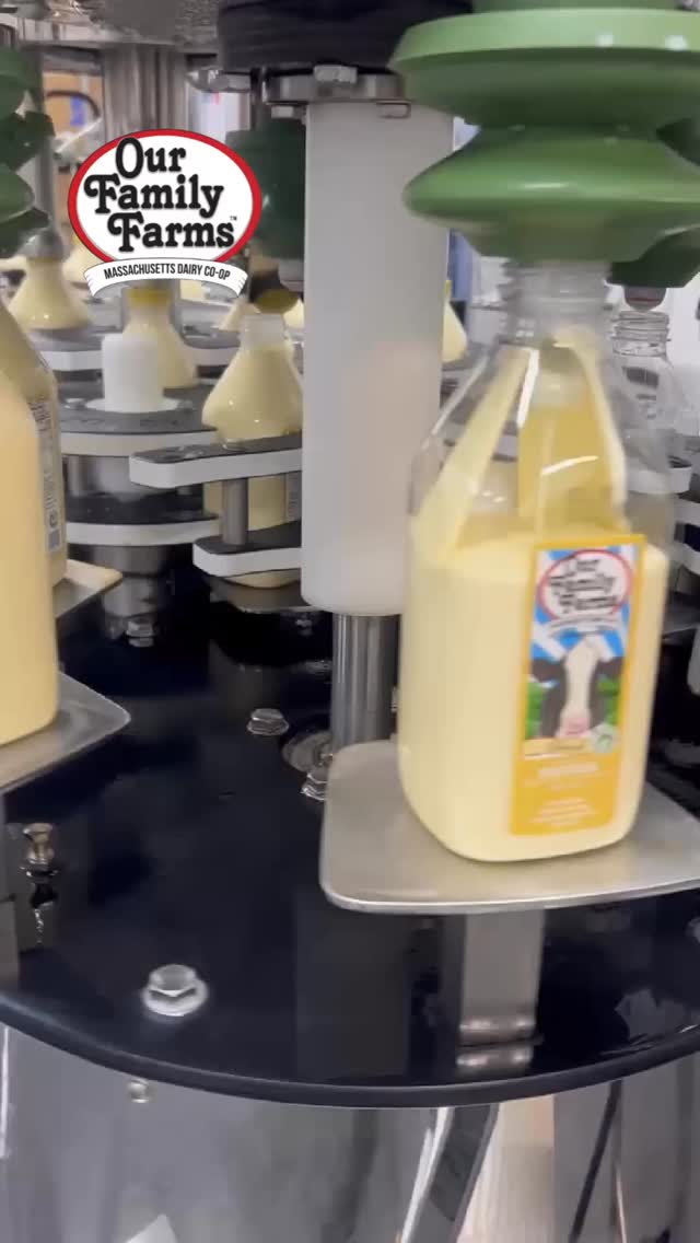 Local eggnog is here for the holiday season! @ourfamilyfarmsmilk