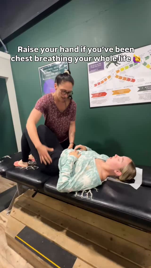 The body listens to the signals we send. Chest breathing pushes us into stress mode, while belly breathing helps guide us back toward calm.
And if the holiday season starts stacking up on your nervous system, this is one of the easiest places to start supporting it again. ✨