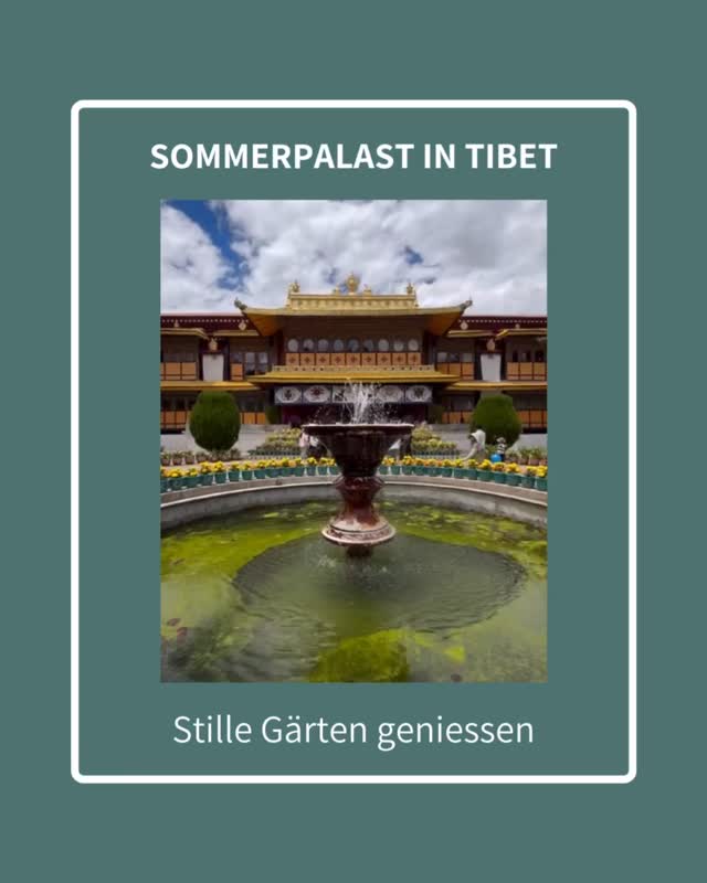 🪷WIE ICH DIESE HEILIGE RUHE GENIESSE!
Im Sommerpalast, zwischen Tempeln und Lotusblüten.
🌹EIN WUNDERBARER GARTEN DER STILLE,
inmitten der quirligen Stadt Lhasa.
💫EINE BESONDERE ENERGIE ENTFALTET SICH HIER,
zwischen prunkvollen Gärten und Teichen.
🥰SANFT, WEIT UND ZUTIEFST FRIEDVOLL
fühlt sich dieser Ort für mich jeweils an.
🧘AUF UNSERER MEDITATIONS- UND WANDERREISE FÜR FRAUEN
besuchen wir solch heilige Orte in Achtsamkeit - nicht im schnellen Vorübergehen, sondern im ruhigen Verweilen.
💃WIR LASSEN UNS BERÜHREN VON DER KRAFT DIESER ORTE,
von der Natur, vom spirituellen Herzschlag Tibets.
👉SEHNST DU DICH NACH EINER REISE, DIE DEIN HERZ BERÜHRT?
dann begleite mich im Mai 2026 nach Tibet.
📌 Alle Infos findest du über den Link in meiner Bio.
❣️❣️❣️❣️❣️❣️❣️❣️❣️❣️
Sehr herzlich lade ich dich ein zum
KOSTENLOSEN ONLINE-INFOABEND
AM 1. DEZEMBER 2025 UM 19 Uhr
Dort erzähle ich dir gerne, was unsere Reise so besonders macht.
✨ Heilige Klöster & Kraftorte besuchen
✨ Wandern in unberührter Natur
✨ Meditation & tibetisches Heilyoga (Lu Jong)
✨ Die besondere Kraft einer Frauenreise
😍LETZTJÄHRIGE REISE-IMPRESSIONEN UND UNSER REISEPROGRAMM 2026.
Diese Einblicke erhältst du am Infoanlass. Und natürlich kannst du mir all deine Fragen stellen.
🧘MÖCHTEST DU IN TIBET’S WEITE & STILLE EINTAUCHEN?
Dann melde dich jetzt via DM oder Link in der Bio zum Infoabend an.
Ich freue mich von Herzen auf dich!
❣️❣️❣️❣️❣️❣️❣️❣️❣️❣️
💜GEMEINSAM FÜR MEHR HERZ-KRAFT:
Die Reise wird in Kooperation von Sara Wyss mit Neue Wege Reisen und Tibet Shambala Adventures angeboten.
💌WAS SIND FÜR DICH GÄRTEN DER STILLE?
Ich freue mich afu deine Inspirationen in den Kommentaren.
#tibet
#tibettravel
#kraftorte
#herzkraft
#frauenreisen
#meditationsreise
#achtsamkeitsreise
#spirituellereise
HIMALAYA
TIBET
WANDERN
MEDITATION
MEDITATIONSREISE
ACHTSAMKEITSREISE
SPIRITUELLE REISE
WANDERREISE
FRAUENREISE
FRAUENPOWER
YOGAREISE
KULTURREISE
NATURVERBUNDEN
KRAFTORTE
HEZRKRAFT
ACHTSAMKEIT
BUDDHISMUS
STILLE
ZEIT FÜR DICH