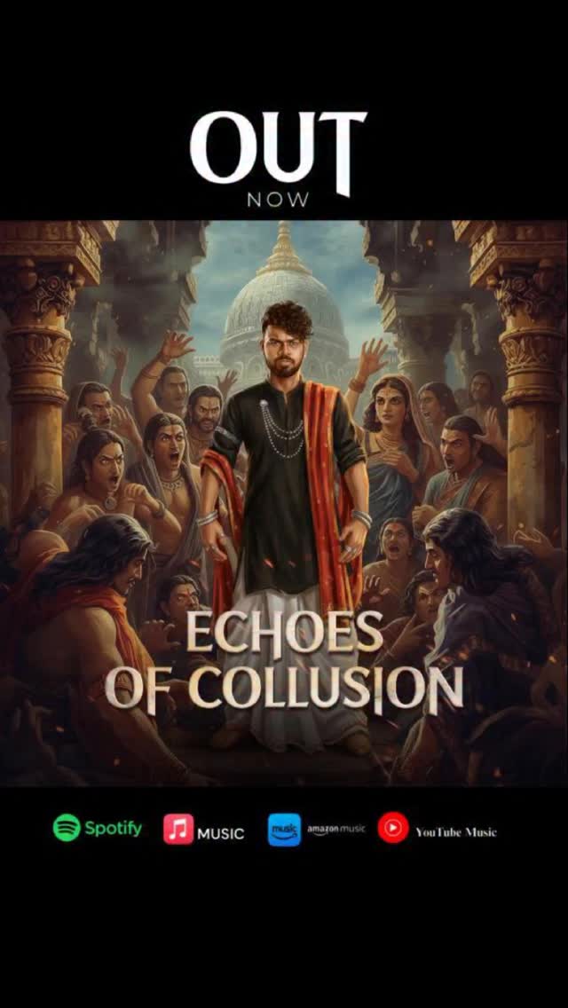 Out Now ! Echoes of Collusion is the 3rd song from my debut album “K A L P A N A” . The song features the one and only @thomaslangdrum , the amazing @dey_bass on bass , the piano prodigy @lydiannadhaswaramofficial on Piano and maestro @rhythm_shaw on guitars .
Mixed and mastered by my dear friend @hersh.desai.9
Artwork by @saptadipsart
Video by @aankitrajput @kay.jay.visuals
At its core, the song reflects how conspiracies, alliances, and hidden forces shape our daily lives — how they affect us, and how we eventually rise above them. Within the album’s narrative, this is the third chapter in the protagonist’s journey, where he begins to sense the echoes of deceit and intrigue surrounding him.
#new #musician #album #guitar #musician