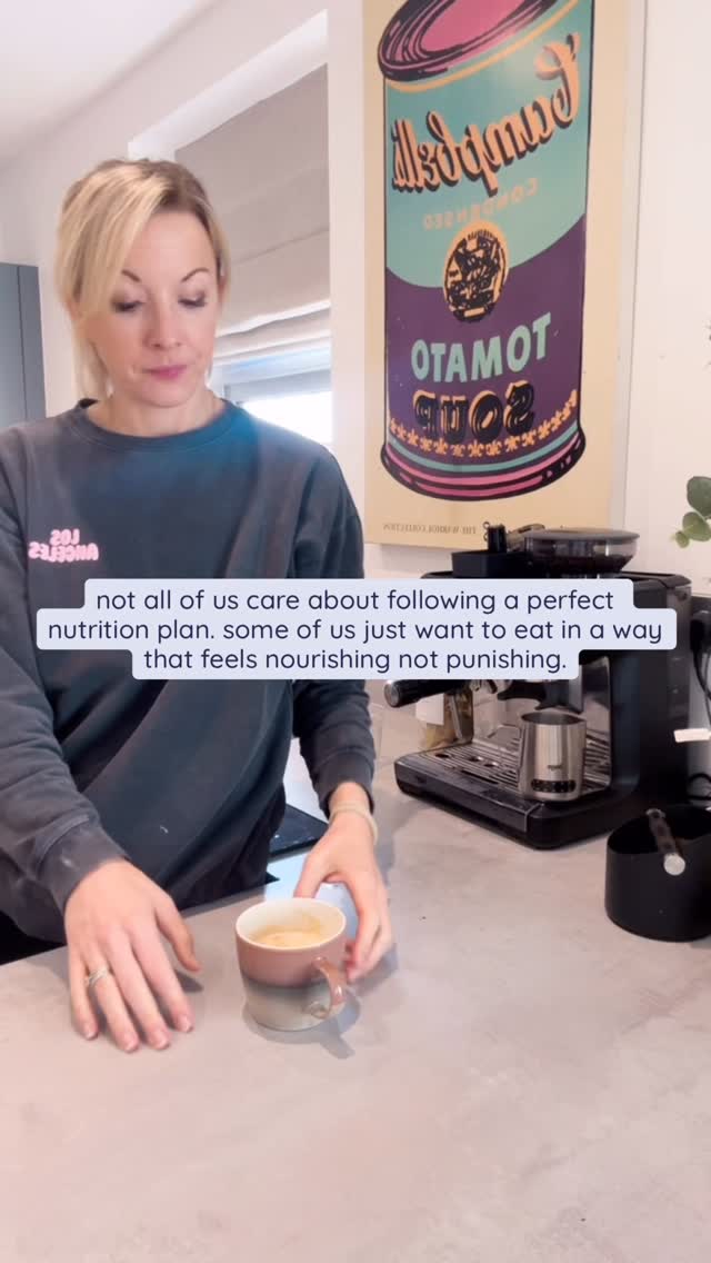 Not everyone wants rigid rules or perfect nutrition days.
Some of us are just trying to feel nourished, grounded, and supported - especially when life feels overwhelming.
I see so many high performers trying to achieve the perfect diet, but such a thing doesn’t exist.
And obsessing over every tiny detail only creates more stress in your body - quietly fuelling that burnout cycle you’re trying to escape.
Breaking the burnout cycle is about rebuilding safety in the body and that comes from nourishment, not restriction.
My approach to nutrition isn’t about following an all-or-nothing plan.
It’s about steady energy, simple meals, warmth, and choosing what your body truly needs.
A few practical shifts that make a difference:
• pair carbs with protein and healthy fats so your energy lasts
• don’t wait until you’re starving - eat before the crash
• add grounding foods in winter (warm breakfasts, soups, stews)
• choose meals that comfort and stabilise your body, not punish or restrict
If you want a winter reset that feels supportive - not stressful…
Comment WINTER and I’ll send you the link to my Winter Wellness Power Hour.