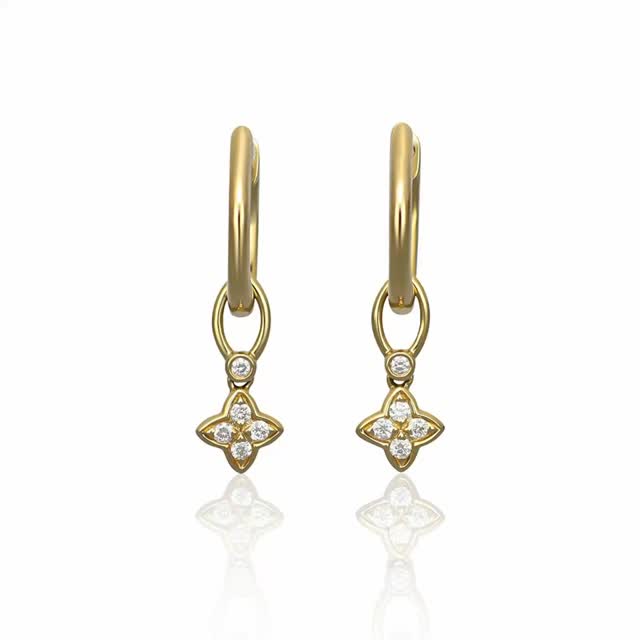 Day Two of our Advent Calendar of Jewellery and Gems brings you this very versatile pair of earrings.
These are 18ct yellow gold hoops with detachable dangle charms, each set a quatrefoil of brilliant cut diamonds set below another brilliant cut diamond.
The perfect earrings for a night away when the hotel has a nice restaurant. Simple hoops for check in and then dress them up with the diamond dangle charms for a bit of sparkle! ✨
Please DM or call us on 0141 248 3037 for details or to arrange to call in to see them.
#glasgowjeweller #mundieandson #glasgow #diamonds #christmaspresents #yellowgold