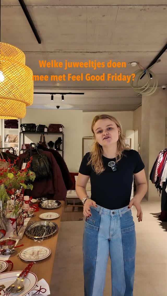 ARE YOU READY FOR FEEL GOOD FRIDAY?!! 🤗
Wil je als eerst toegang krijgen tot onze black friday deals?! Schrijf je dan in op onze nieuwsbrief en krijg als eerste toegang op donderdagavond ✨🤗