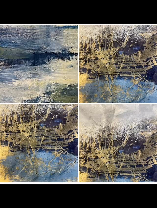 Inspiring marks, moments in the studio, keeping warm, walking in the beautiful Isle of Man, home again - marking the end of a beautiful day .
#rosmansfieldart
#markmaking
#artistsofinstagram
#isleofman
#landscapeart
#prussianblue