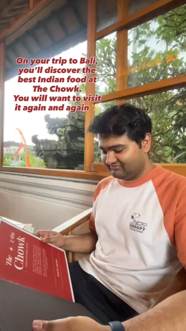 Well, we don’t make the rules 🤷♀️
Visit The Chowk - Indian Gourmet House today for an exhilarating experience of a lifetime ✨
📍 Sanur and Ubud
#TheChowk#IndianGourmetHouse#Trends#fyp