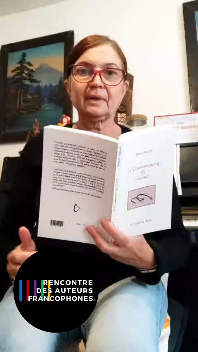 PAROLES D’AUTEURS - RENTRÉE LITTÉRAIRE
Voici un joli rendez-vous que vous allez retrouver pendant 18 jours : la rentrée littéraire de nos auteurs !
Ils avaient une minute pour lire un extrait de leur dernier livre et pour vous le livrer avec émotion. La voici !
Aujourd’hui, découvrez un extrait du dernier ouvrage de Patricia Raccah, “le consentement de Galilée”.
#rencontredesauteursfrancophones