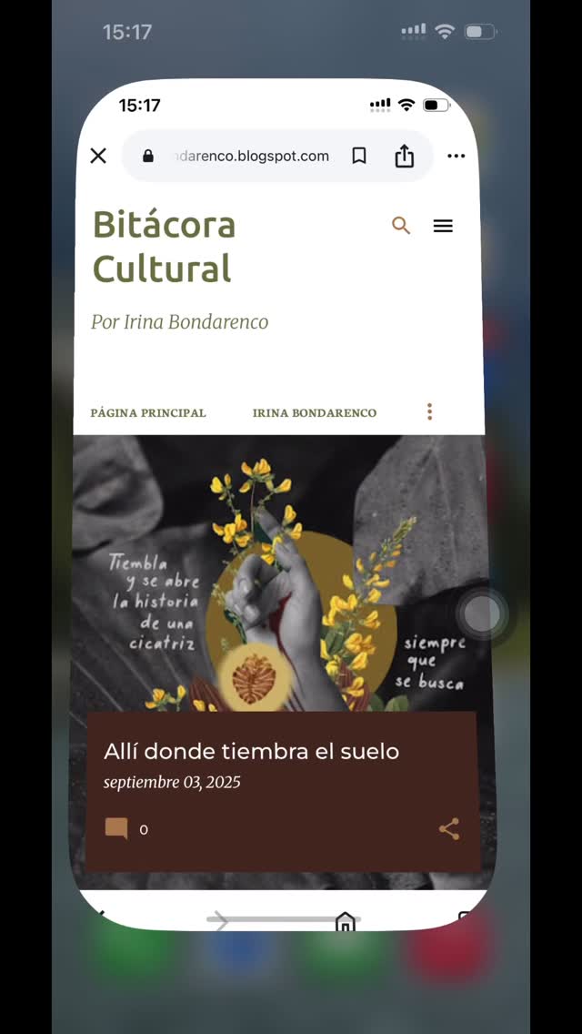 Uno de los últimos trabajos del año.
Desarrollo, diseño y alta de blog cultural - octubre 2025.#
Gracias @iri.bondarenco por la confianza 🙌🏻
.
#desarrolloblogs #contenidoblog #comudigital #blogcultural