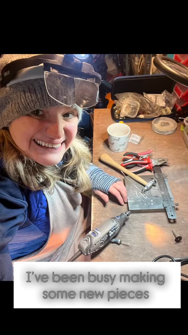 I’ve been busy making some new designs! Keep watching for more 👀 #sterlingandgold #handcraftedjewellery #artisanjewellery #supportlocalbusiness #shopsmallbusiness #hillsborough #lisburncity