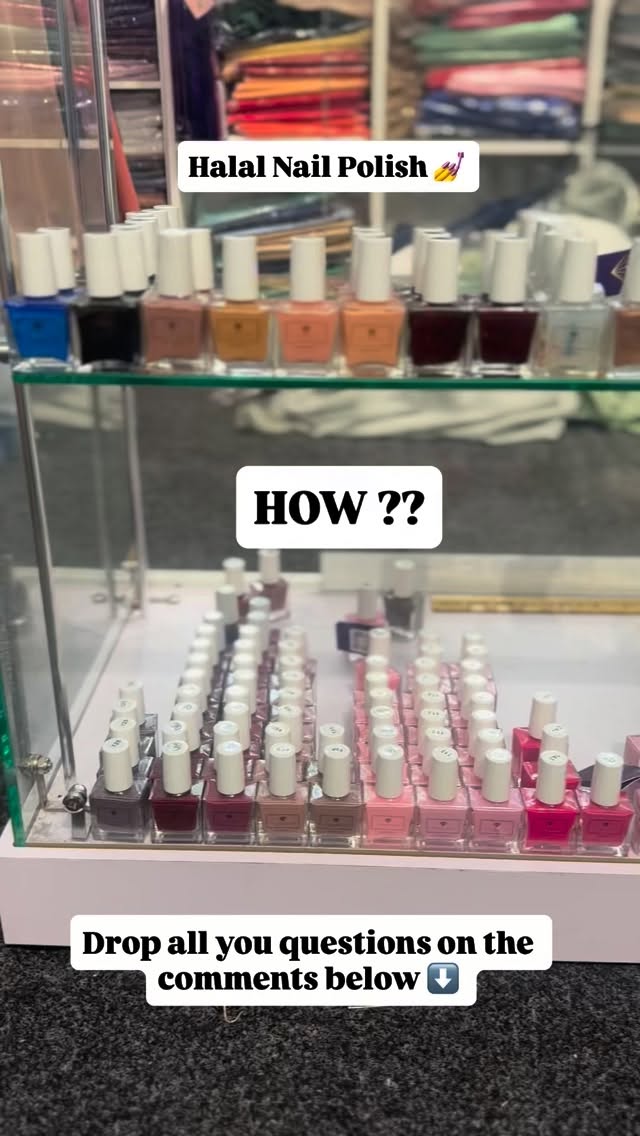 There’s so much controversy around this, but trust me — I have all the answers ready for you . Just ask 💜
Come see the entire collection in store
📍541 Massey Rd, Mangere - rear building (bookings necessary)
🤳🏽 WhatsApp: 0224146962
#modestfashion #halalnails #halalnailpolish #colours #summercolours #fyp #explorepage #instagood #viral #newzealandbusines #muslimah #giftideas #gifted #forher #auckland