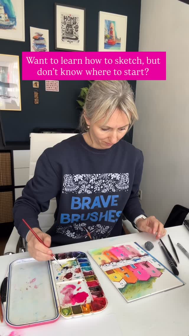 Ever felt a bit lost with sketching?
Like… you want to improve, but where do you even start?😉
That’s exactly why I created the Brave Brushes Roadmap - a clear, simple path through everything from watercolor basics to perspective, textures, color theory and more.👩🏻🎨
It’s just one part of Brave Brushes Studio, a space full of structured sketching courses, live sessions, and creative support.
No chaos. No random tutorials.
Just structure, inspiration, and a bit of sketching joy every week.
❣️ Want to follow along?
Now is the perfect time! 25% off until December 3, plus a bonus Christmas Wreath Workshop.
🔗 link in bio
#bravebrushesstudio #urbansketching #watercolortips #learntosketch #onlinedrawingclass #sketchwithme #sketchingjourney #creativemembership #artistgrowth #artistcommunity #beginnerdrawing #drawdaily #sketchbooklove #creativelearning #sketchtips #perspectivedrawing #colorpractice #compositiontips #sketchingpractice #arteducation #juliahenze #onlineartclass #drawingforadults #sketchingforbeginners
