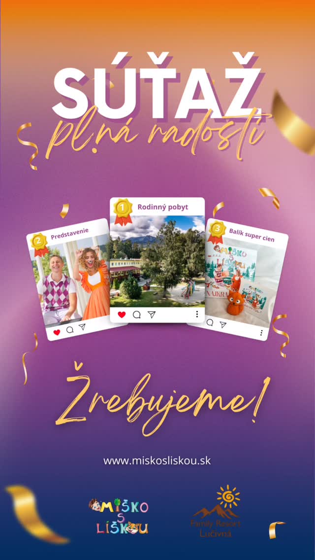 Prinášame vám žrebovanie našej obrovskej súťaže, ktorá bežala takmer štyri mesiace s novou hádankou každý týždeň. 😍😍😍
Zapájali ste sa naozaj aktivne, čo nás veľmi teší! Verime, že ste sa počas trvania súťaže zabávali. No a víťazom, samozrejme, srdečne GRATULUJEME! 🎄🎁✨