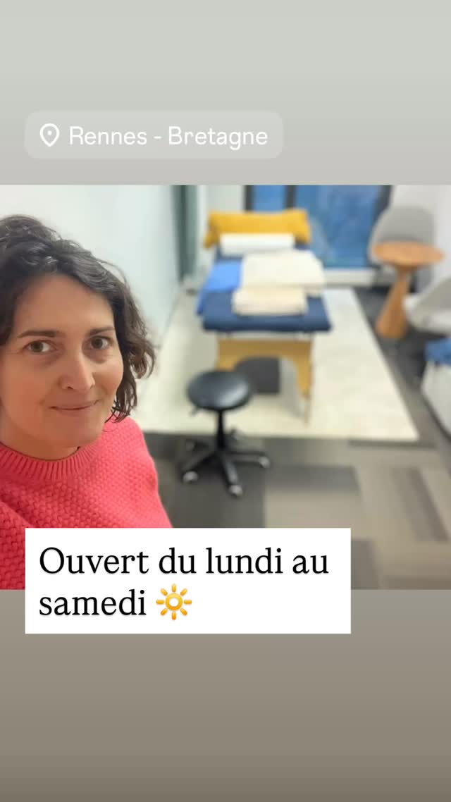 ✨ Le cabinet Ressource est ouvert pour vous accueillir du lundi au vendredi de 8h30 à 19h… et désormais aussi le samedi de 9h à 13h ! ✨
Besoin d’un moment de détente, de lâcher-prise ou de revitalisation ? La réflexologie plantaire est là pour vous accompagner vers un mieux-être naturel et durable. Que ce soit pour soulager des tensions, retrouver de l’énergie ou simplement vous offrir un instant de sérénité, je suis à votre écoute.
💡 Saviez-vous ? La réflexologie plantaire agit sur l’équilibre global du corps et de l’esprit. Une séance, c’est un pas vers l’harmonie !
📅 Prenez rendez-vous dès maintenant via Planity ou par téléphone.
💬 Et vous, quel est votre meilleur moment pour une séance ? Dites-le en commentaire ! 👇
#RéflexologieRennes #BienÊtre #OuvertureSamedi #RessourceAurore #DétenteNaturelle #RéflexologiePlantaire
📍 Le Quadri, 47 avenue des Pays-Bas, 3e étage, local 3 – Rennes 🚇 Métro Triangle (ligne A) – Accès facile et stationnement gratuit à proximité !