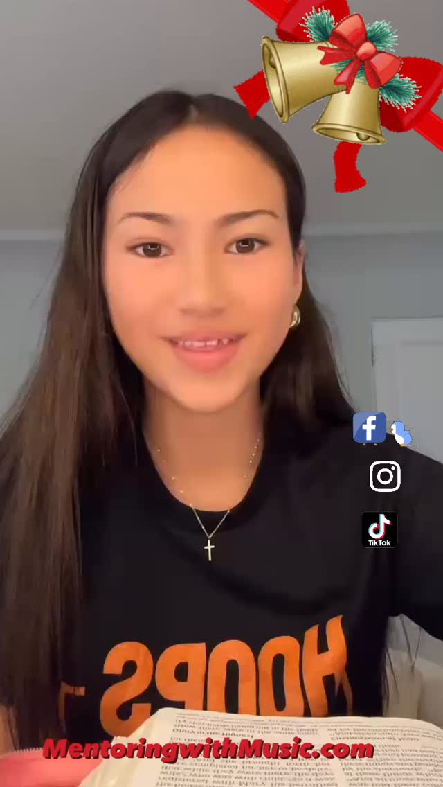 One of our students, Megan, sent us a message this Christmas Eve that truly touched our heart. She said, ‘The real meaning of Christmas isn’t just about the gifts or the celebration — it’s about Jesus coming to save us. That’s the greatest gift of all!
Megan has grown so much this year in her music, her confidence, and most importantly, her faith. So from all of us — Merry Christmas. Keep your eyes on the One this season is all about.🙏🏼
#fyp #MerryChristmas #JesusistheReason #christianlife #singerlife