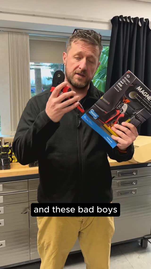 Here’s Tim showing you the Ferrule Bootlace Crimpers 🙌
🫢 psssssst… it’s also in our Magnetic 25 promo where you can bag big savings (and freebies) until the 19th December!
Find your nearest stockist on our website 📲
#cktools #ckhaveatoolforthat