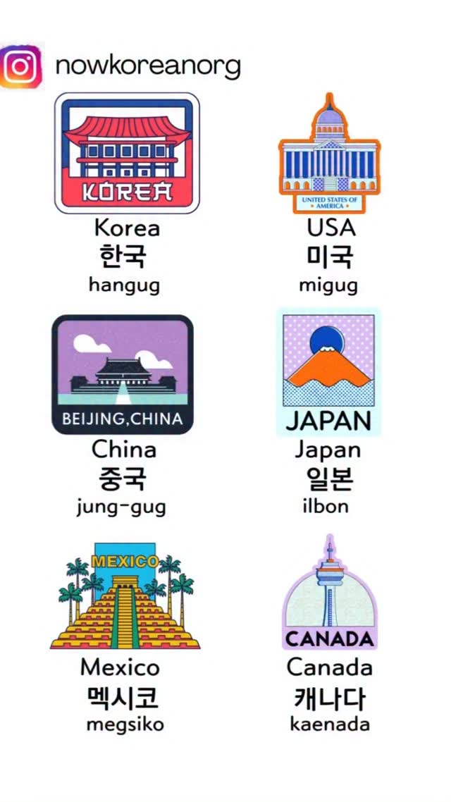 Where are you from?
어디에서 왔어요?
Where are you from?
미국에서 왔어요.
I’m from US.
한국에서 왔어요.
I’m from Korea.
#learnkorean #koreanlesson #koreanteacher
#studywithme #koreanphrase
#hangulstudy #koreanclass #kpop #kdrama#koreangrammar
#onlinekoreanclass
#beginnerkorean
#한국어공부 #한국어 #한국어선생님