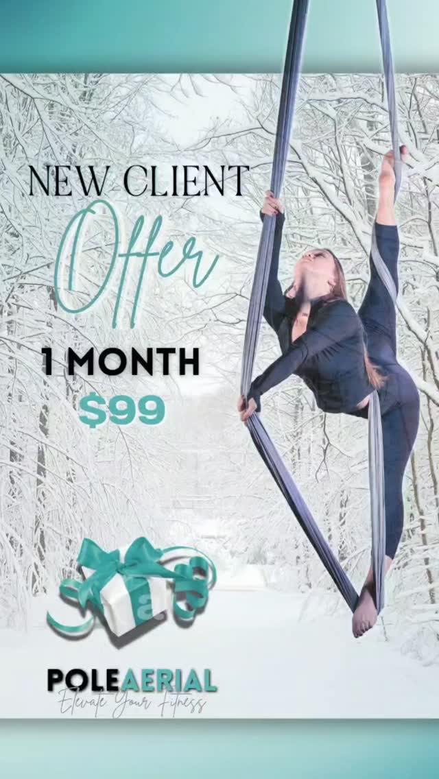 ✨💙 New here? We made this for you!
Your first month of unlimited classes is $99, so you can explore pole, silks, sling, Lyra, and every vibe we offer.
Start where you are — we'll guide the rest.
#altitudeaerialarts #altitudeaerialarts #altitudefitnessfrisco #newclientoffer #newclientspecial