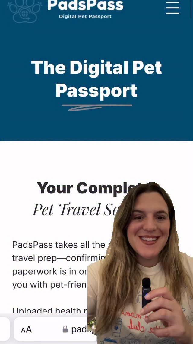 Ser dog mom también significa planificar con amor… y con cabeza. 🐶✈️
Por eso hice el upgrade al Digital Pet Passport de PadsPass®: menos estrés, más tranquilidad y todo listo para viajar juntos en el 2026!
Dog mom approved! ✅ @digitalpetpassport
Conoce más en: www.padspass.com
#DogMomsOfPR #digitalpetpassport #travelwithpets