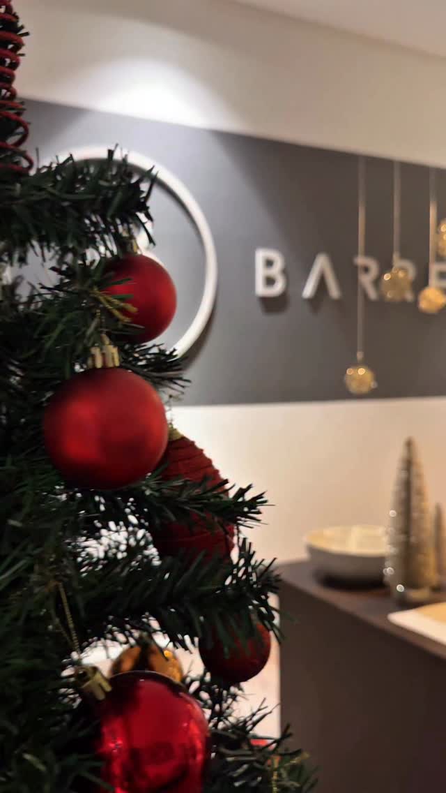 Getting ready to fill the space with festive cheer ✨
From our Barressential family to yours.
