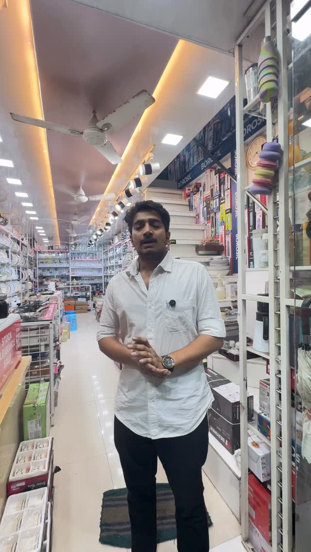 Flat 50% off clearance sale is live at Krishna Crockery 🔥
All products on sale – crockery, dinner sets, tea sets, cookware, plates, mugs, glasses & more.
Limited stock available.
DM us to order or visit our shop.
Full address mentioned in bio.
Near Crawford Market, Musafir Khana, Mumbai.
Wholesale & retail available.
#flat50off #clearancesale #crockerysale #krishnacrockery #crockerywholesale