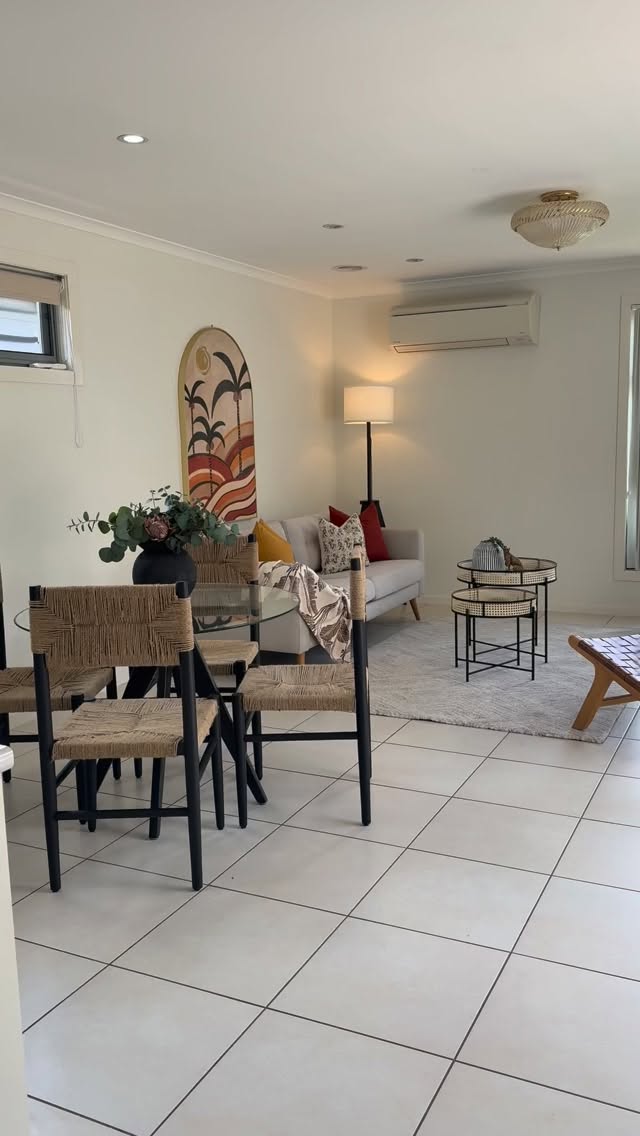 Recent project using magenta colour palette 💗 #canberrapropertystyling #propertystyling #homestaging