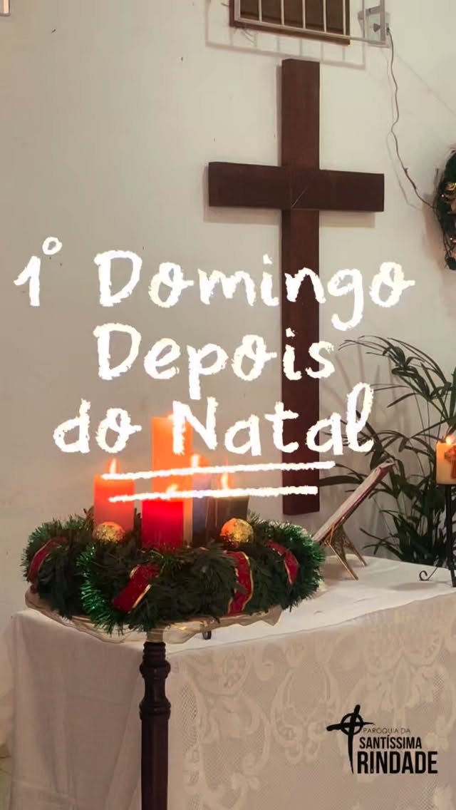 ✨ Primeiro Domingo após o Natal ✨
Ainda caminhamos à luz do nascimento de Cristo.
O tempo do Natal nos convida a permanecer no amor que se fez carne, a viver a esperança que chegou ao mundo e a reconhecer Deus presente em nosso cotidiano.
Que este domingo renove nossa fé, fortaleça nossa comunhão e nos conduza a um novo tempo de graça.