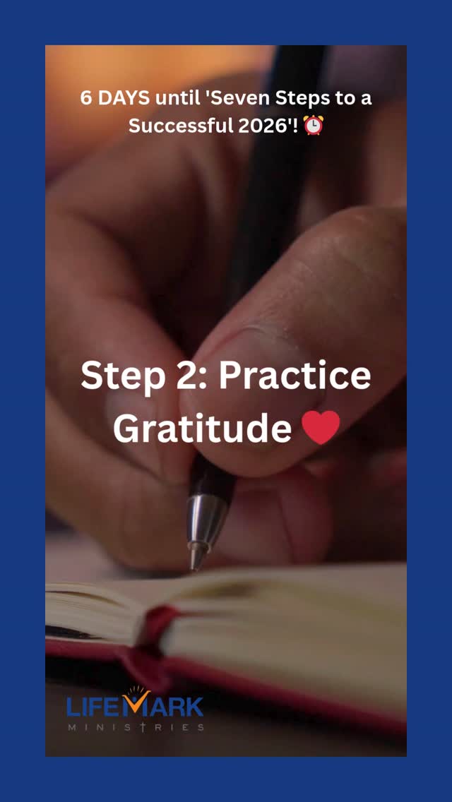 Step 2: Practice Gratitude ❤️
Before chasing new goals, pause and thank God for what He's ALREADY done. Start a Success Journal. List your blessings. Thank Him daily in prayer.
Gratitude transforms your perspective and positions you for more blessings.
What's ONE thing you're grateful for today? Share below!
#Gratitude #ThankfulHeart #NewYear2026