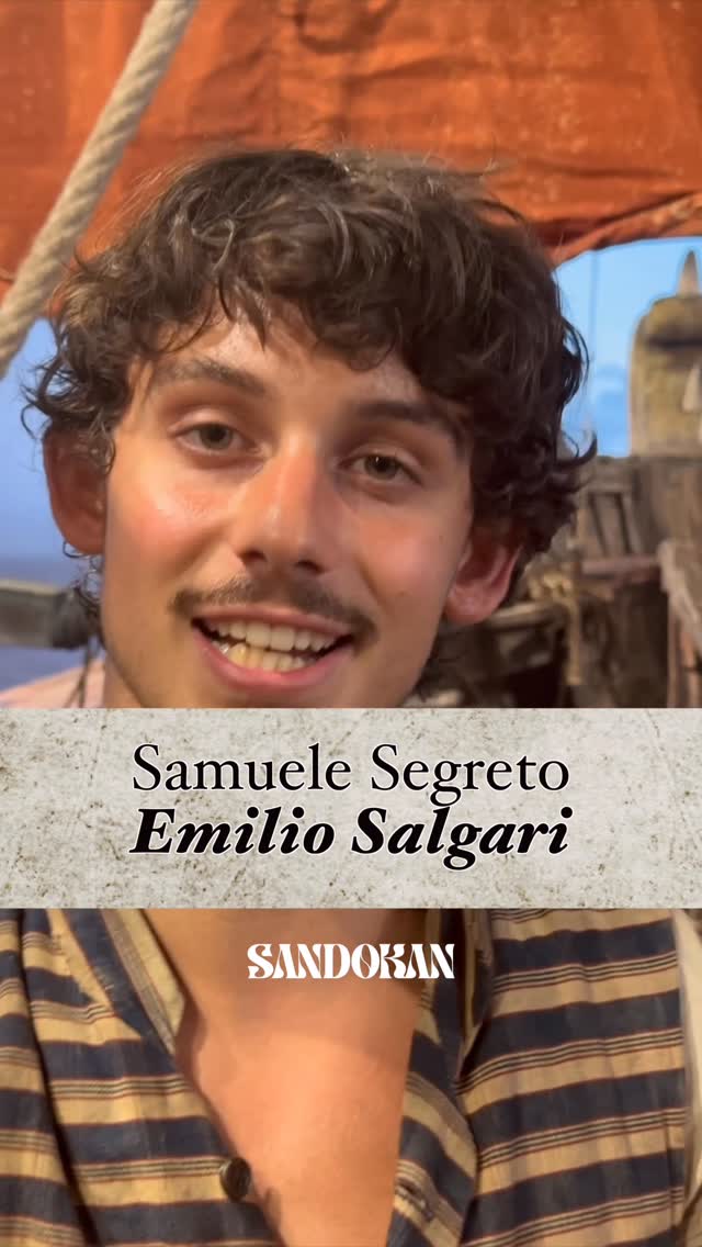 La cosa più bella e quella più difficile nell’interpretare Emilio Salgari, secondo #SamueleS....