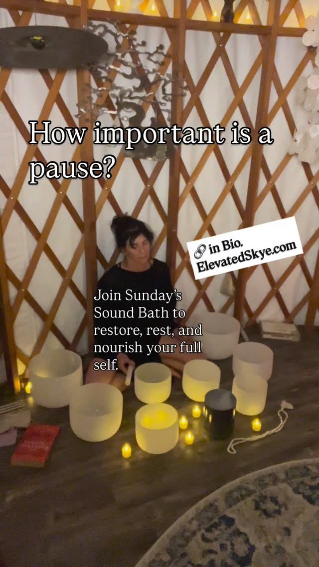 #elevatedskye #love #community #pause #heal #heartcenteredliving #slcevents #soundbaths