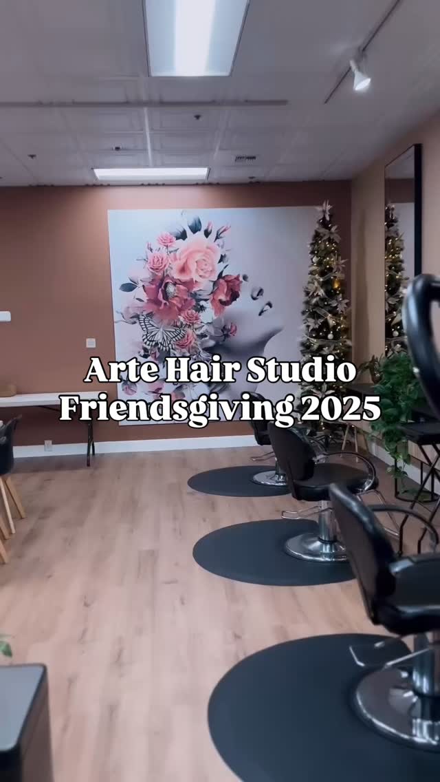 Happy Friendsgiving 2025 from the Arte Team! 🍁✨ We had a blast decorating our (2!) salon trees and sharing good food with good people. 🥘 We reflect on this past year with gratitude and excitement for what’s to come. ♥️
.
.
.
.
.
#artehairstudio #bellevuehair #arte #bellevuesalon #bellevuehairsalon #rentonwa #rentonhairstylist #modernsalon #bellevuesalon #bellevuehairstylist #bellevuewa #friendsgiving #friendsgiving2025 #thankful🙏