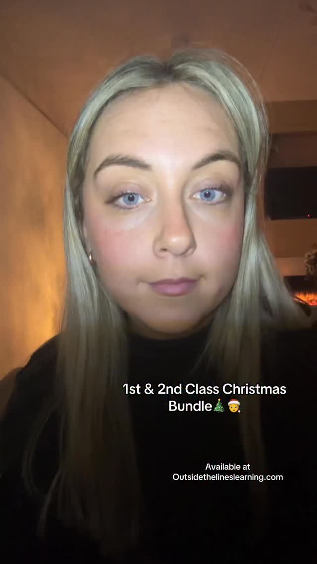 Christmas Bundles are available at Outsidethelineslearning.com. 🎄