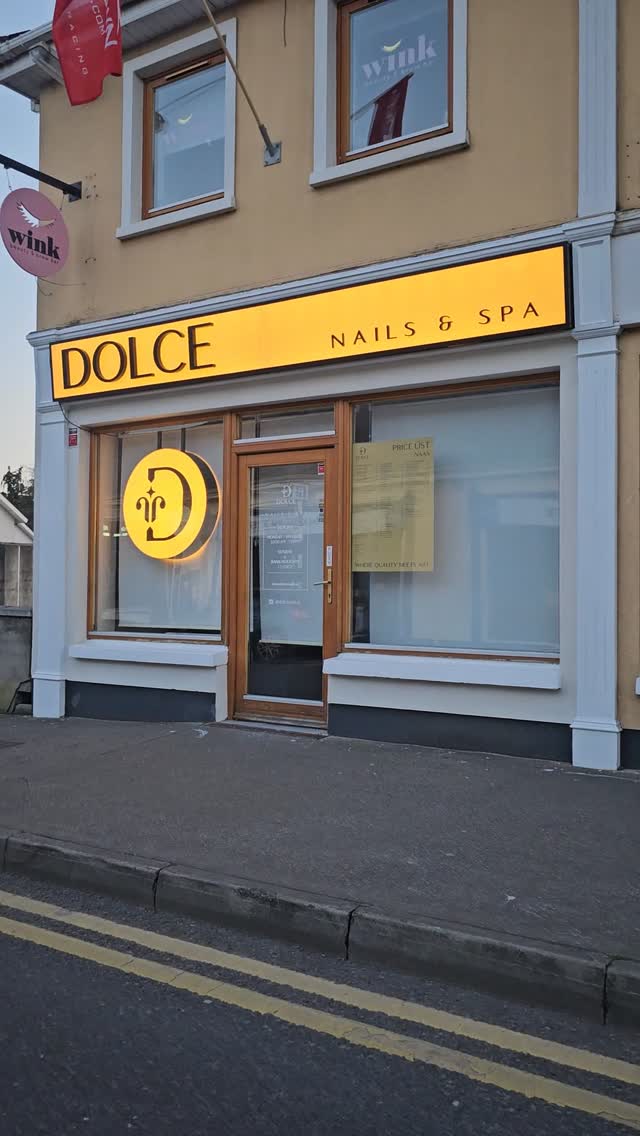 Projecting Sign for Dolce Nails & Spa in Naas.
📍 Naas, Co. Kildare
@dolcenails.ie
#BrandmarkSigns