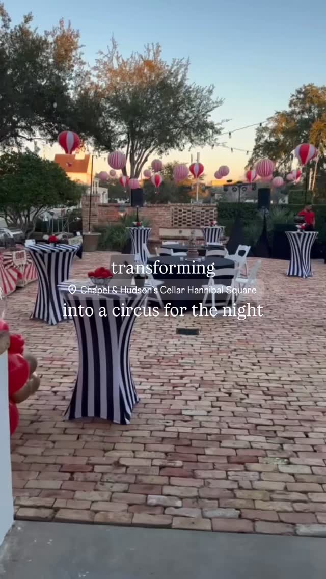 We loved transforming Chapel & Cellar into a full-on circus spectacle for the @synect.media holiday party.
What an unforgettable night celebrating creativity, collaboration, and an incredible year.
#chapelandcellar #winterparkvenues #corporateevent #winterparkvenue #circustheme