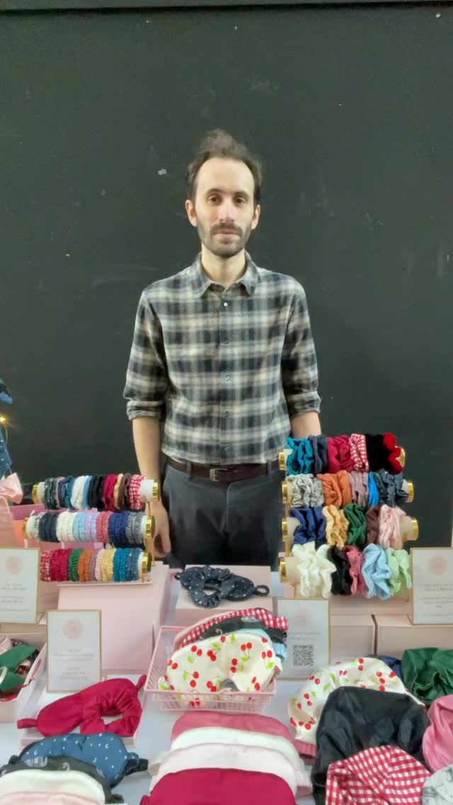 I can’t post this without first saying thank you to my very patient husband who I don’t think it particularly confident filming like this and who does let me run wild with my silly little ideas (because usually he knows they will end up working out even if I get stressy in the midst of the idea… Bashing through the market stand set up in about 15 minutes so we had 45 minutes to film this for example!)
This is the shorter audio version as we had to actually get to the main part of being at @craftyfoxmarket , selling the actual products!
Video description- Raff, a half Italian man in his mid thirties and Jo, a white woman in her mid thirties, act out and lip sync to the Rowan Atkinson and Alan Rickman gift wrap scene from Love Actually with a silk eye mask