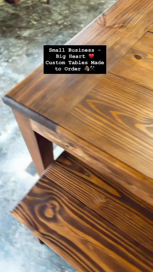 Building tables is what we do.
Building memories is what matters.
Just the two of us—sawdust, patience, and a whole lot of love. 🪵🤍 #customfurniture #knoxvillesmallbusiness #knoxvillefurniture #knoxvilletn #customtable