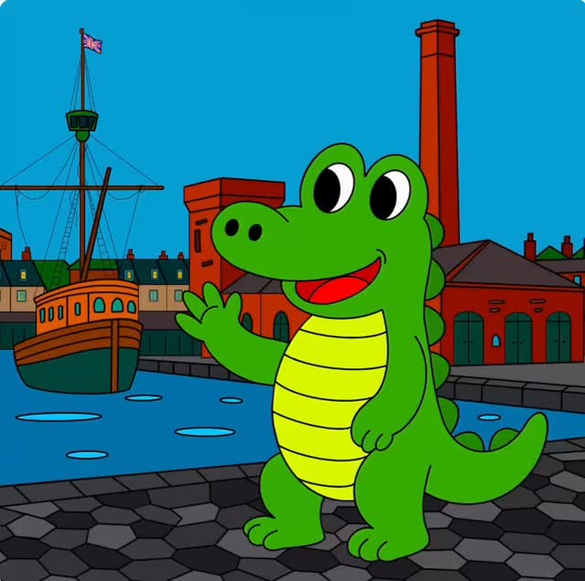 The Bristol Crocodile is at UNDERFALL Yard today, watching The Matthew getting cleaned up for the winter! 🛶
Bristol Crocodile Christmas cards are still available at UNDERFALL Yard, and for keen young readers there are free Bristol Crocodile bookmarks too, but be quick, they won’t last long! 📚
Support UNDERFALL Yard with the Bristol Crocodile and enjoy a festive day by the harbour. ❤️
#TheBristolCrocodile #UnderfallYard #BristolHarbourside #TheMatthew #BristolIllustrator #BristolMakers #BristolArtists #BristolMums #BristolKids #FamilyDaysOutBristol #ShopLocalBristol #SupportLocalBristol #ChristmasInBristol #BristolChristmas #KidsWhoRead #ChildrensBooks #PictureBookIllustration #BristolEvents #BristolIndependent #BristolHarbour