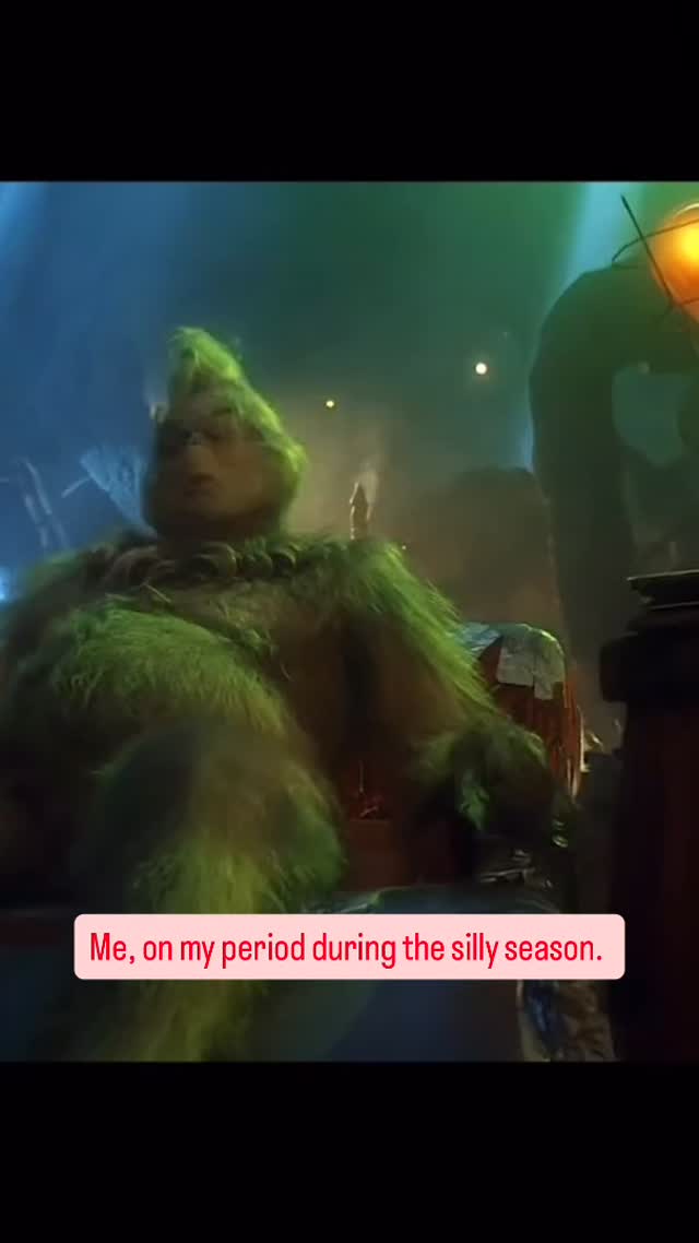Having your period should count as a valid excuse to skip a silly season party. #menstruationmatters #period #talkaboutit