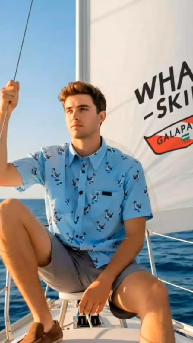 "Ready for your next adventure in Galápagos? 🗺️ With Whale Skin, you are prepared for the sun and the sea."