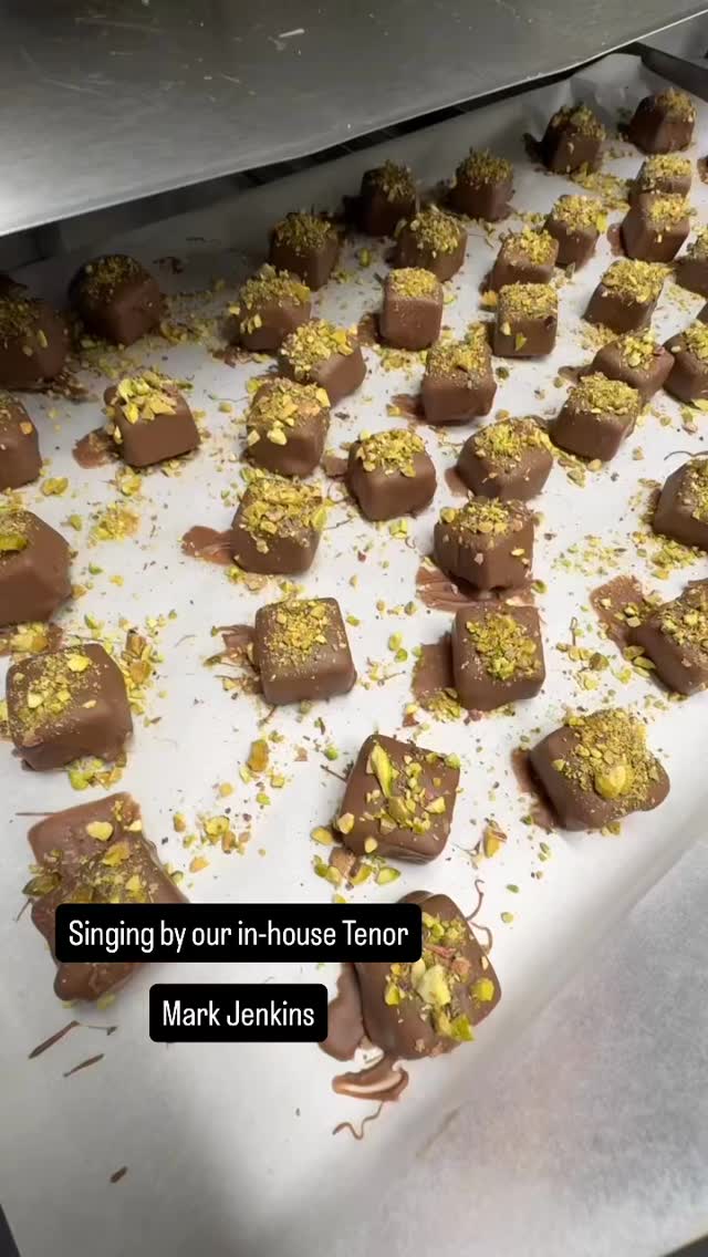 Our new truffles! Dubai Pistachio truffles, hand dipped in coverture milk chocolate finished with crushed pistachios ! #chocolatehouse #christmasgift #dubaichocolates