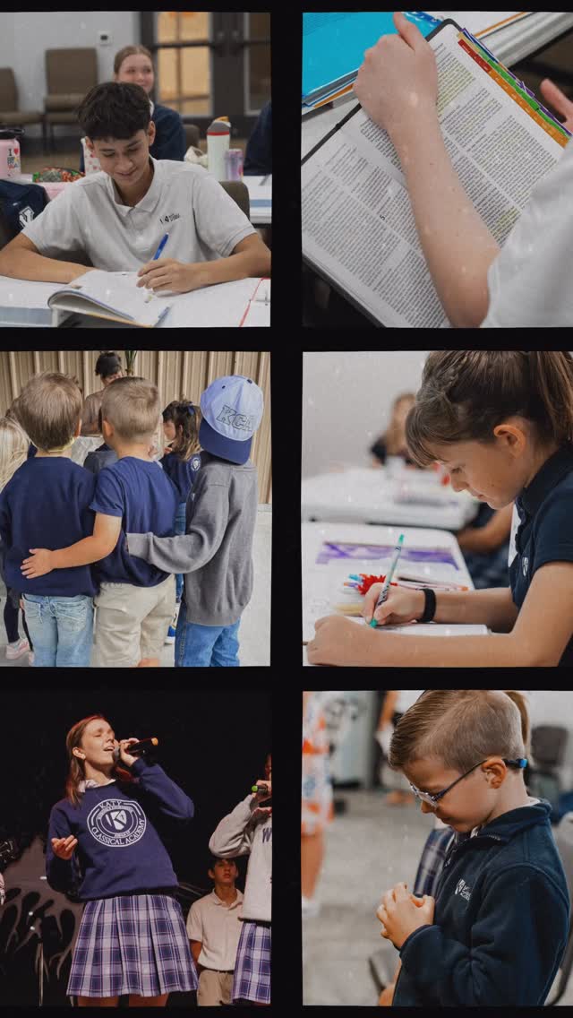 What a privilege it has been to watch our KCA students grow this year. Not only in knowledge, but in wisdom—minds sharpened, hearts formed, and souls becoming more fully who God has created them to be.
There’s no way to capture it all in a one-minute slideshow. The field trips and themed days, the speeches and presentations—but also the unseen faithfulness: evenings spent studying at home, families carrying one another’s burdens, quiet moments of revelation when truth finally takes root.
We are deeply grateful for the trials and challenges that have brought us to this place. By God’s grace, we find ourselves here—centered in His will, hopeful, joyful, and expectant as we look ahead to 2026. 🤍
#katyclassicalacademy #itswhoweare #classicaleducation #classicalchristianeducation #kca2025 #kca2026 #parentpartnership #katytxmoms
