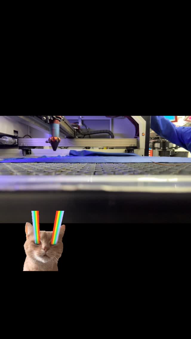 Cutting fabric today prepped for BND blue pattern