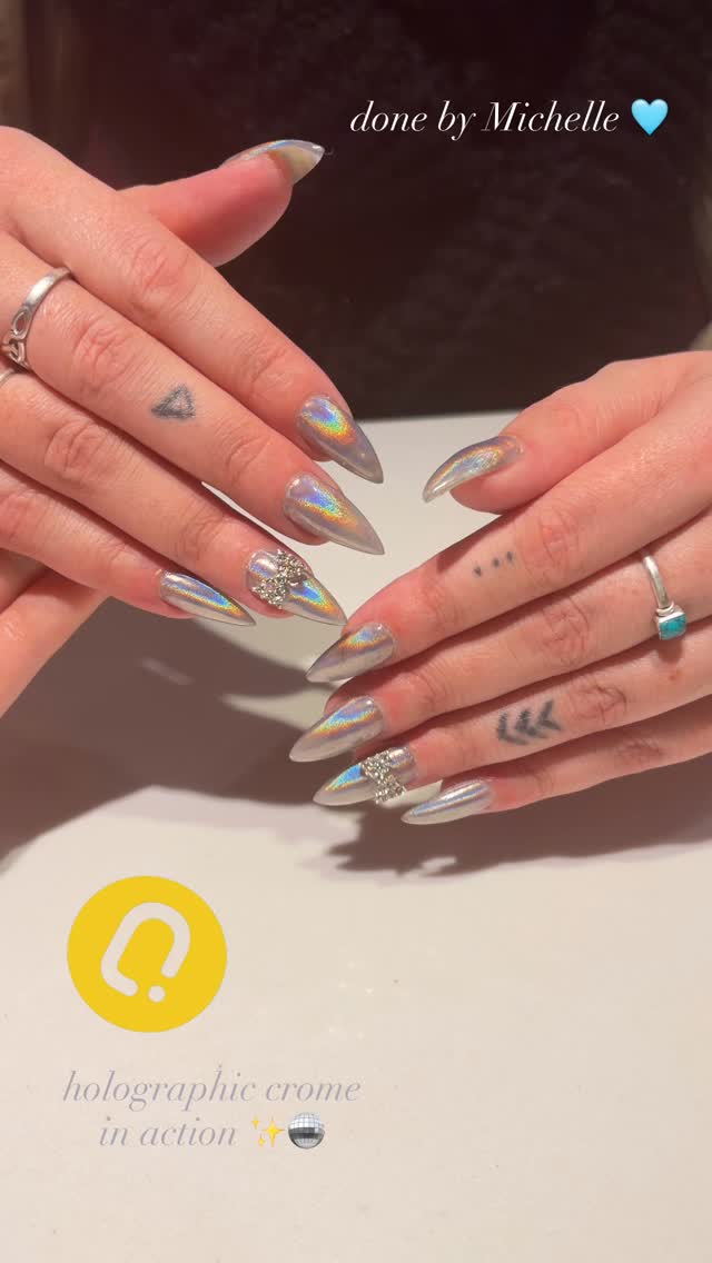 I want you to know. I’m a mirror ball 🪩
✨✨✨
#nailsplus #bloorwestvillage