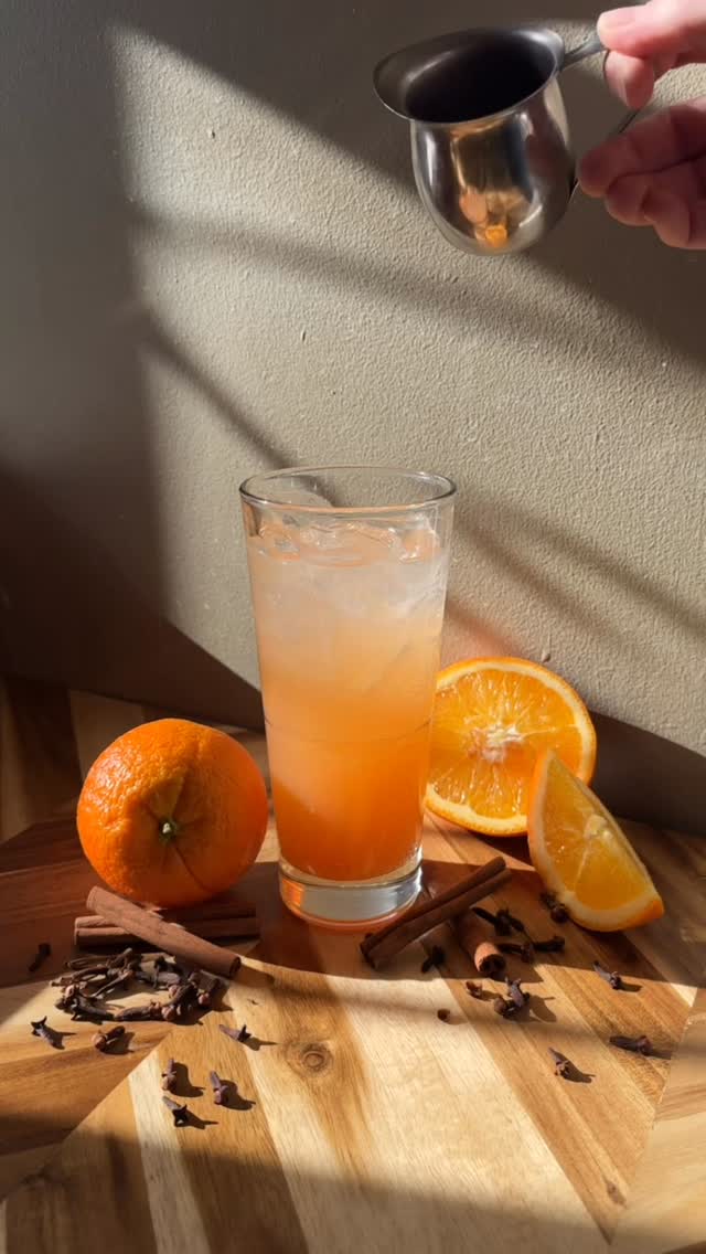 Citrus and spice sound kinda nice…
…new drink coming soon 👀