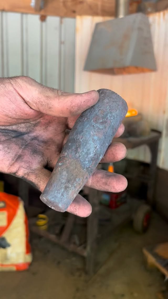 It’s actually been a dream of mine to make my own hammer. I know it’s weird but the urge became so overwhelming that despite not having any experience or the tools required to punch and drift a hammer eye, I just started anyway.
Every year around this time, I make an effort to put aside work and just spend time exploring my craft. Try new skills, tackle ridiculous projects, even if I don’t think anything will come of it. I think this time spent at play, experimenting and getting out of your comfort zone is extremely important as a creative. It often leads to new and unexpected rewards.
#blacksmithing #hammer #wroughtiron #handmade #handtools