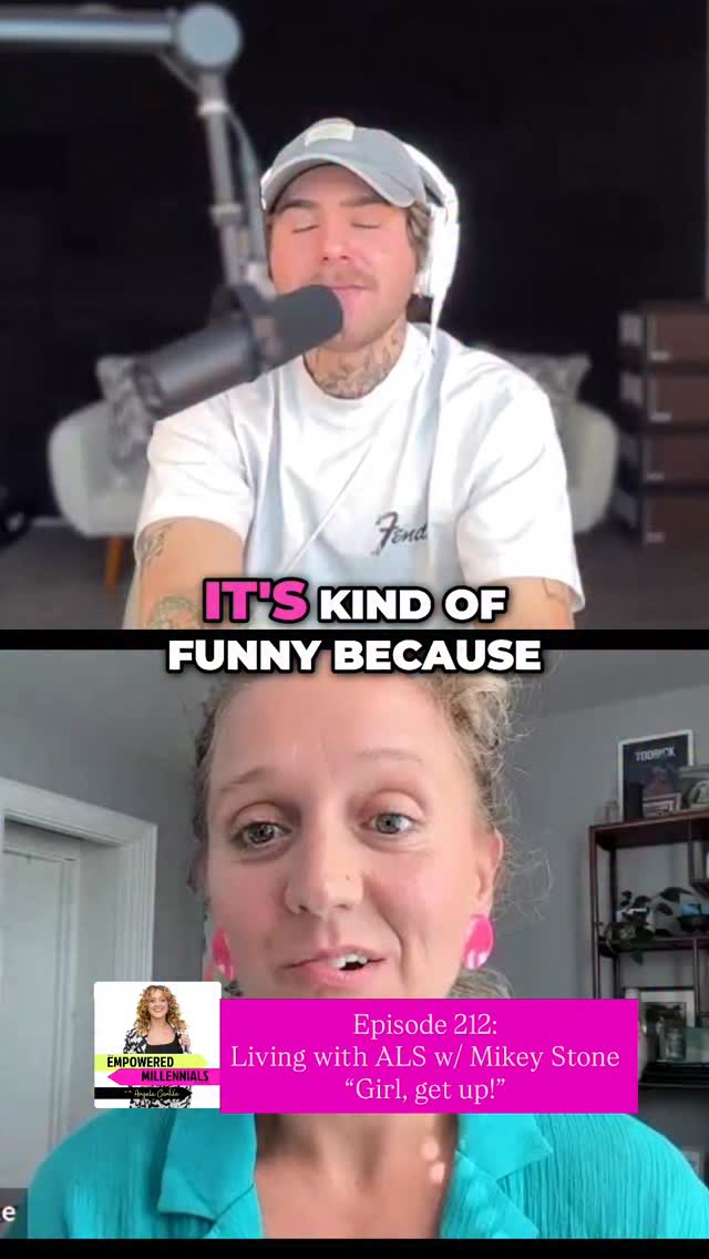 Girl, get up! #girlgetup Do it all and start LIVING!
This week’s episode with @mikeystonemusic is one that will truly force you to reevaluate ways you have been holding back, waiting or simply not living fully in your joy.
At just 25 years old, music producer Mikey Stone’s world shifted when he was diagnosed with ALS—a disease most people don’t expect to face so young. Since then, Mikey has been documenting his journey with raw honesty, becoming a powerful advocate for awareness, education, and funding for ALS research.
In this deeply human and emotional conversation, Mikey shares his life before diagnosis, the OH SHIT moment when everything changed, and the internal battles he faced while trying to make sense of his new reality. Together, we explore the profound shifts that come with confronting mortality so young: the fragility of life, the urgency to live fully, and the duality of carrying both grief and joy.
A must listen
🎙️ @theempoweredmillennials
#als #podcasts #findjoy #startliving