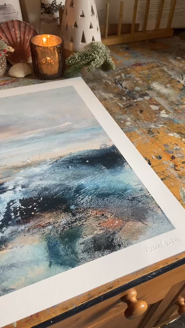 If you’re looking for something meaningful to give this Christmas — or simply want to bring a little quiet beauty into your home — these prints arrive quickly and come ready to wrap.
My 40cm x 40cm Premium Limited Edition Prints are now available for the festive season.
Each piece is printed on beautiful Photo Rag paper, finished with a hand-embossed signature, and created in a small run of just 25.
Inspired by the shifting light and wild stillness of the North Devon Coast, they’re a peaceful presence in any space.
You can explore the collection through the link in my bio.
#RachelStantonArt #coastalart #premiumprint #limitededitionart #northdevonartist
