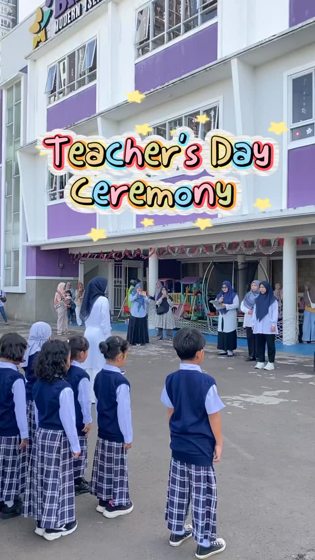 Today, Playgroup–Kindergarten–Elementary Binsania School proudly celebrates Teacher’s Day, honoring the dedication, patience, and unwavering commitment of the educators who guide our students with wisdom and heart. Through every lesson, every encouragement, and every act of care, our teachers shape strong character, inspire curiosity, and build the foundation for a brighter future 👩🏻🏫🇮🇩
Thank you for nurturing young minds and leading our learners to grow with values, knowledge, and confidence 🤩🌟✨
#TeachersDay #BinsaniaSchool #GratefulForTeachers