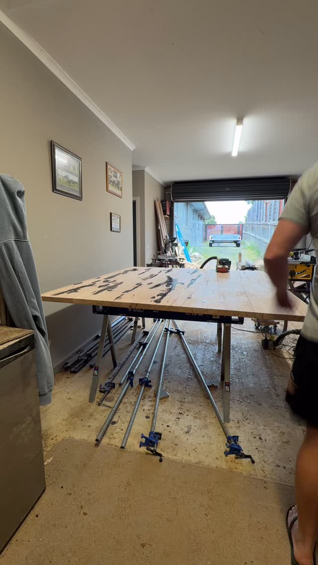 Love how easy the @westsystemepoxy sands down 🙌 top is all done now so time to flip over and get the mirrored end grain on and then it’s ready for the @osmo_australia love 👌
.
.
.
.
.
.
.
.
#interiordesign #bespoke #customfurniture #furnituredesign #bespokefurniture #furniture #homedecor #diningtable #diningroom #diningroomdesign #ballarat #ballaratsmallbusiness #ballaratbusiness #victoria #furniturevictoriaaustralia #furnituremakeover #furniturebuild